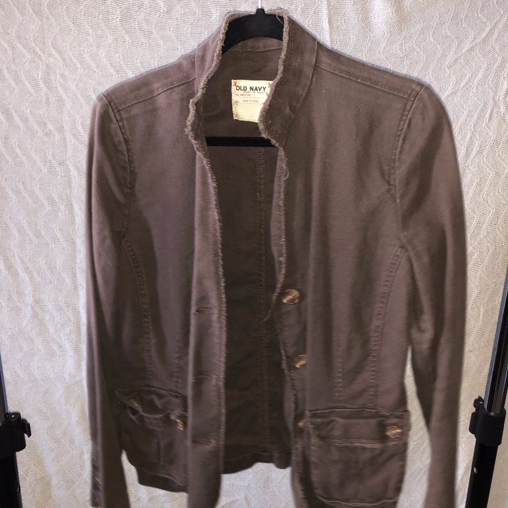 Brown jean jacket